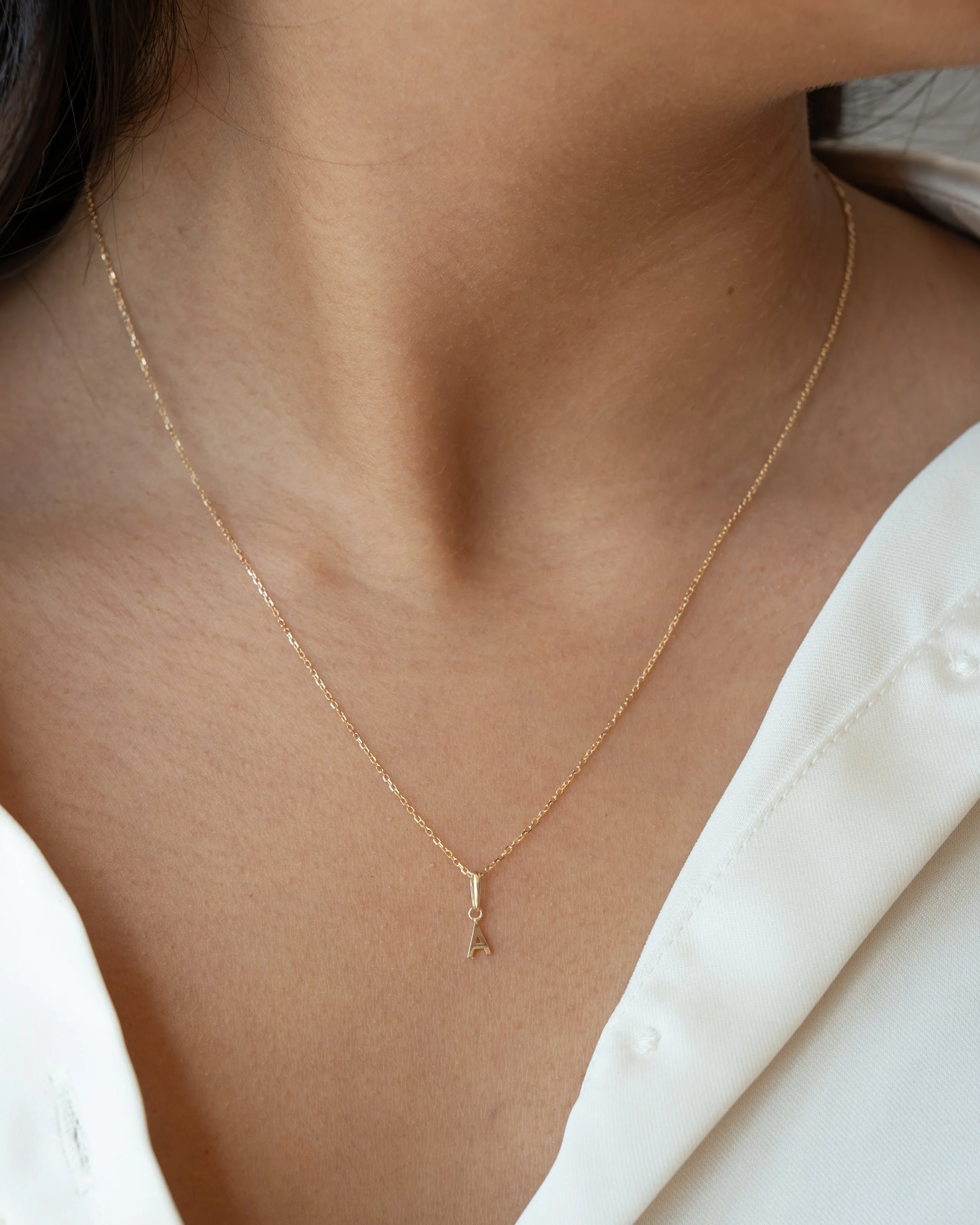 10k Solid Gold CZ Cross Pendant — Harmony Jewelry & Co